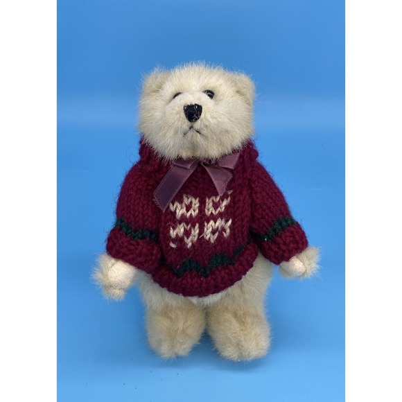 Boyds Bears Other - Boyd's Bears Collection Rupert Plush Jointed Teddy Bear with Sweater‎ Red